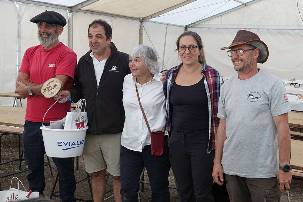 Podium niveau 3 à Dourgne