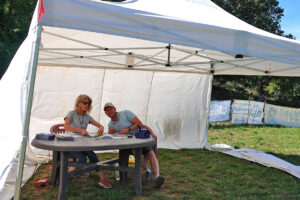 Pierre et sa secrétaire Ann